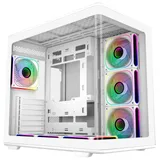 Gabinete Cooler Master Elite 600, vista frontal e lateral