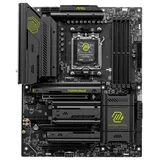 Placa-mãe MSI MAG X870E TOMAHAWK WIFI, vista frontal, sem perspectiva